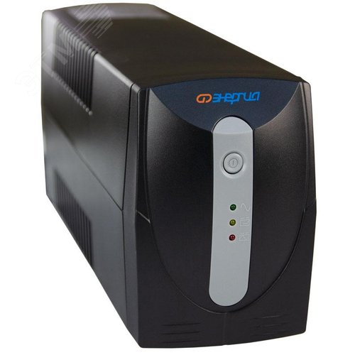 Изображение товара Источник бесперебойного питания line-interactive Энергия 600 ВA/360 Вт, встроенная АКБ 12В-7 А·ч (1шт.), 2 розетки Shuko (шт)