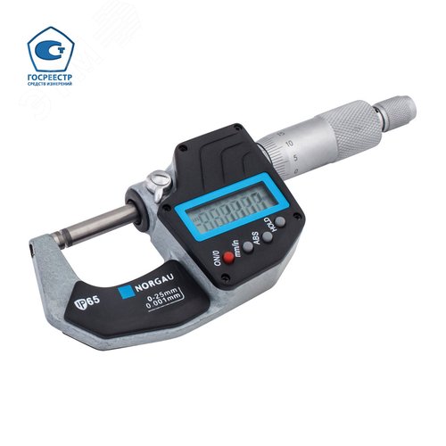 Изображение товара Микрометр цифровой 0-25 мм, NMD-2565D (шт)