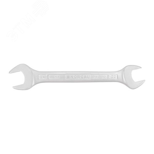 Изображение товара Ключ гаечный рожковый двусторонний, 22х24 мм, N6-22х24 (шт)