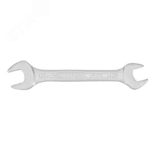 Изображение товара Ключ гаечный рожковый двусторонний 24х26 мм, N6-24х26 (шт)