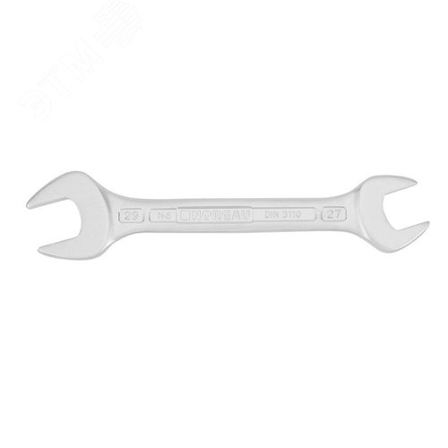 Изображение товара Ключ гаечный рожковый двусторонний 27х29, N6-27х29 (шт)