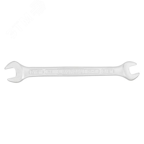 Изображение товара Ключ дюймовый рожковый двусторонний 3/8х7/16 дюйм, N6-3/8х7/16 (шт)