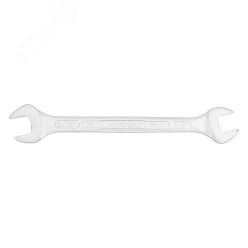 Изображение товара Ключ дюймовый рожковый двусторонний 1/2х9/16 дюйм, N6-1/2х9/16 (шт)