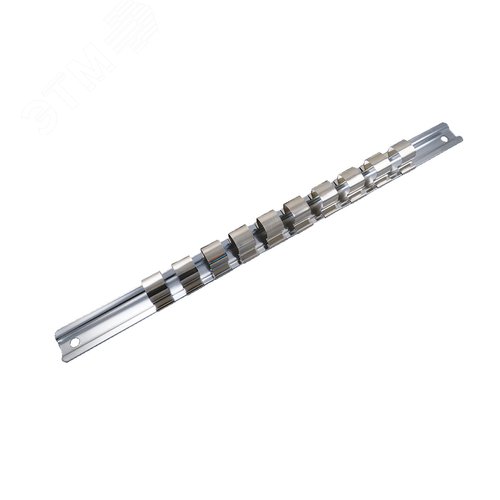 Изображение товара Рейка для десяти головок 1/2 дюйм , 290 мм, NVHM19-10 (шт)