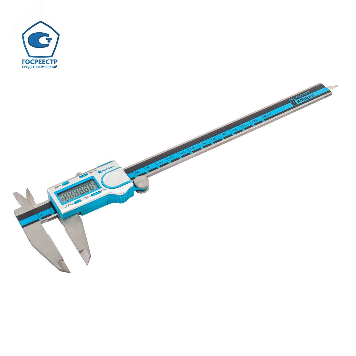 Изображение товара Цифровой штангенциркуль NCD-20AD 0-200 мм NORGAU Китай