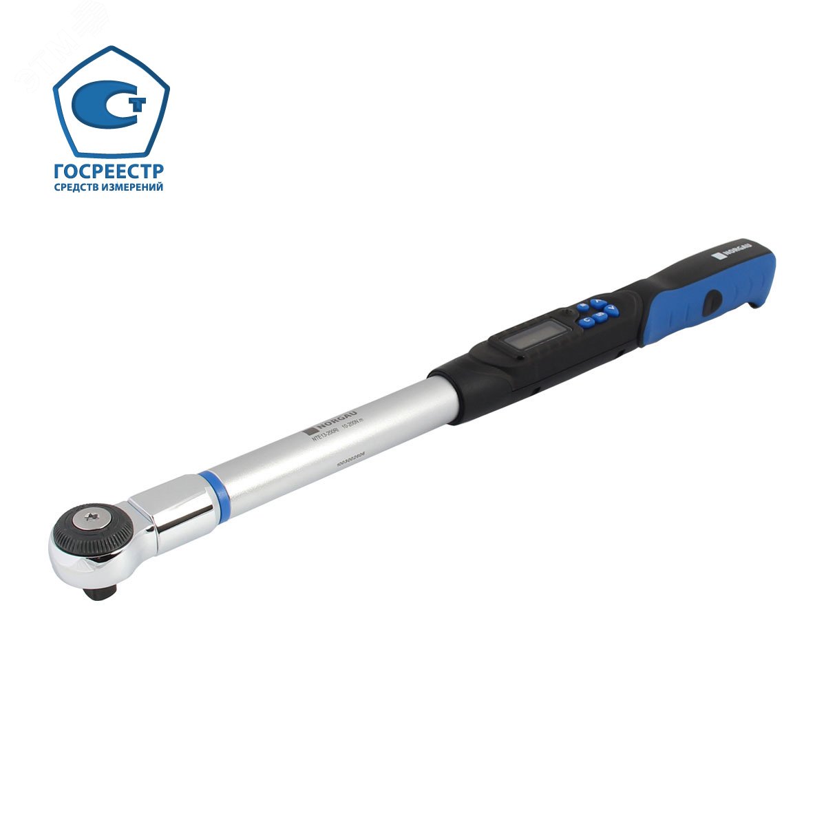 Изображение товара Ключ динамометрический электронный 1/2 дюйм, 40-200 Нм, NTE13-200RI (шт)