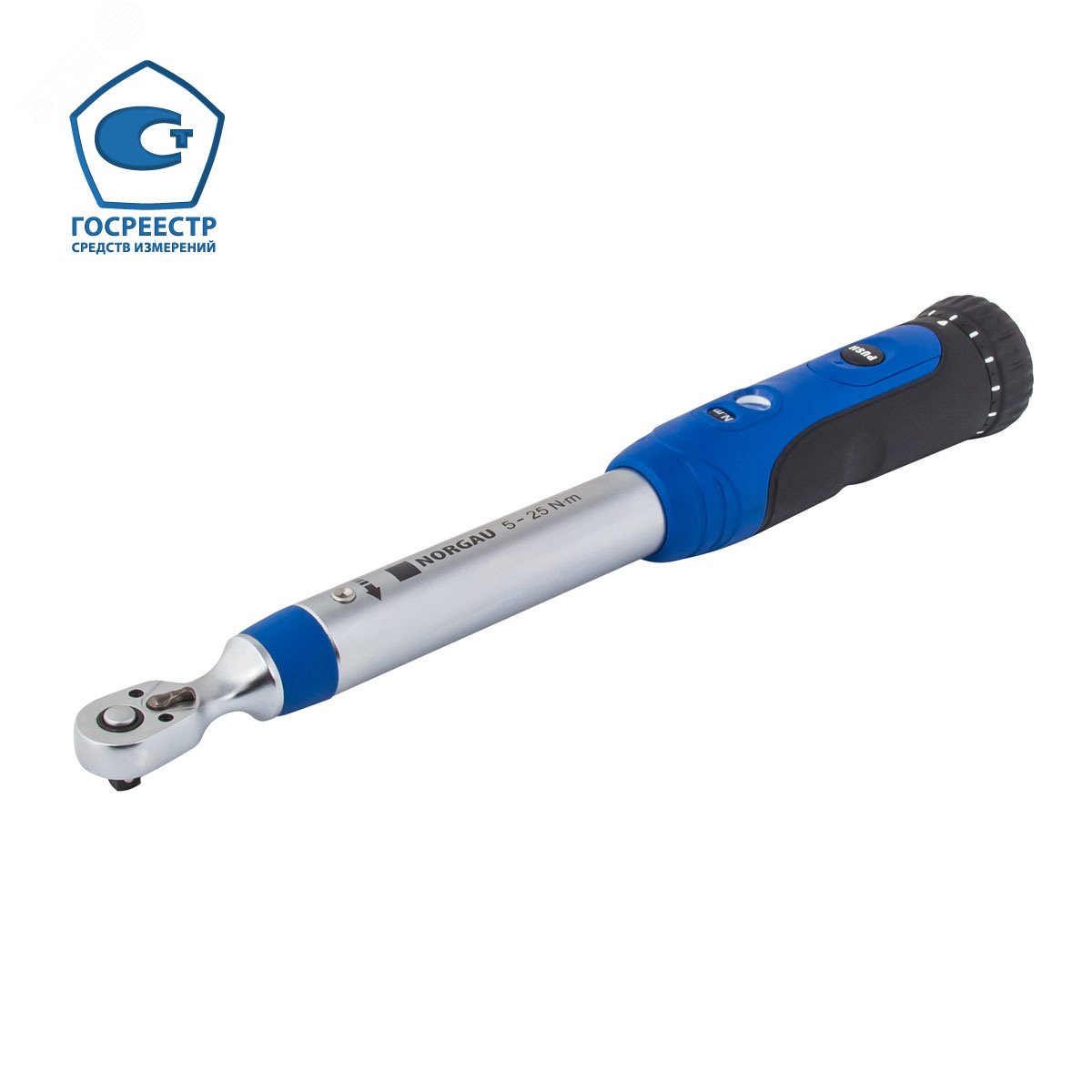 Изображение товара Ключ динамометрический предельный с трещоткой NTW21-002R, 5-25 Нм, 1/4 дюйм (шт)