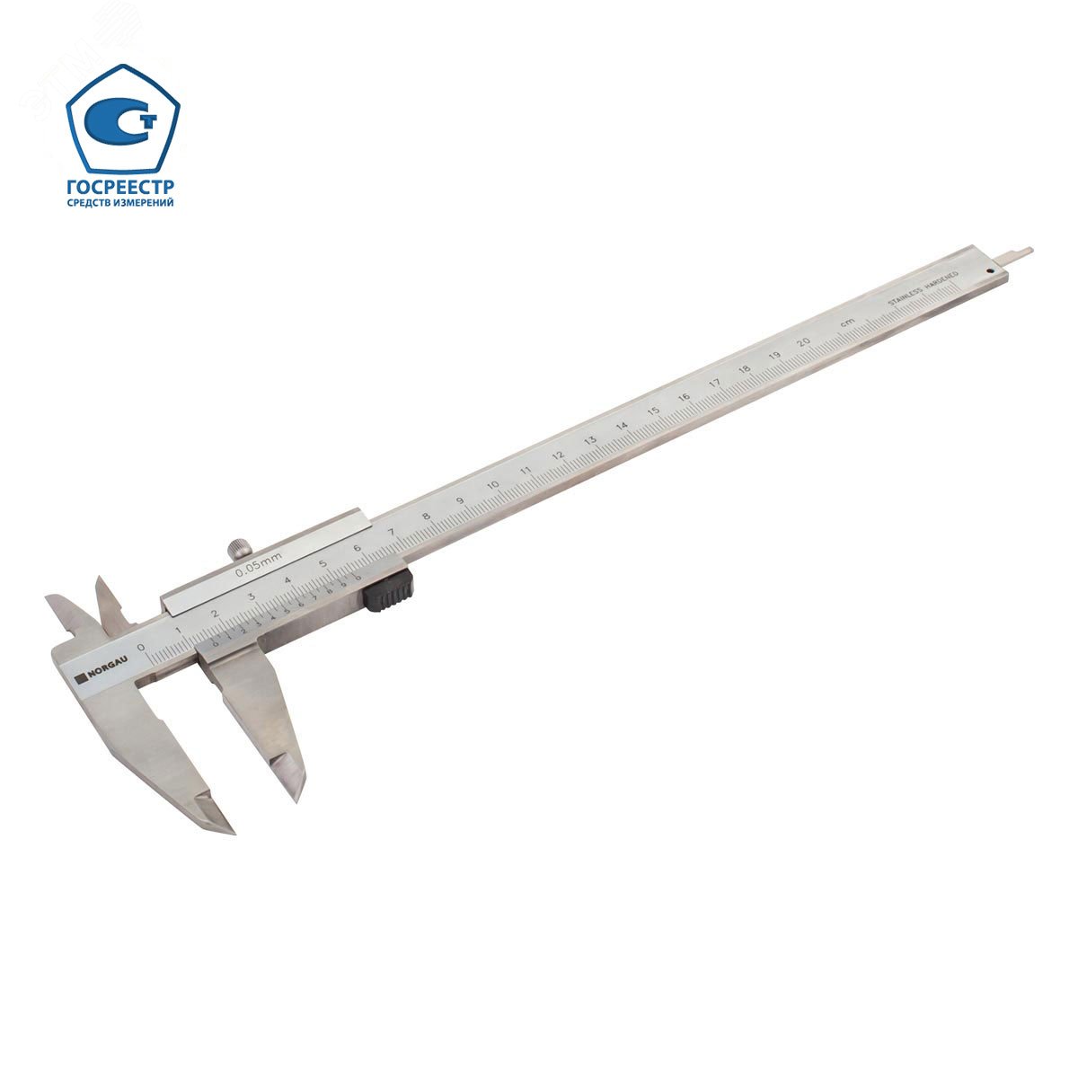 Изображение товара Штангенциркуль нониусный 0-200 мм NCV-2005 от NORGAU