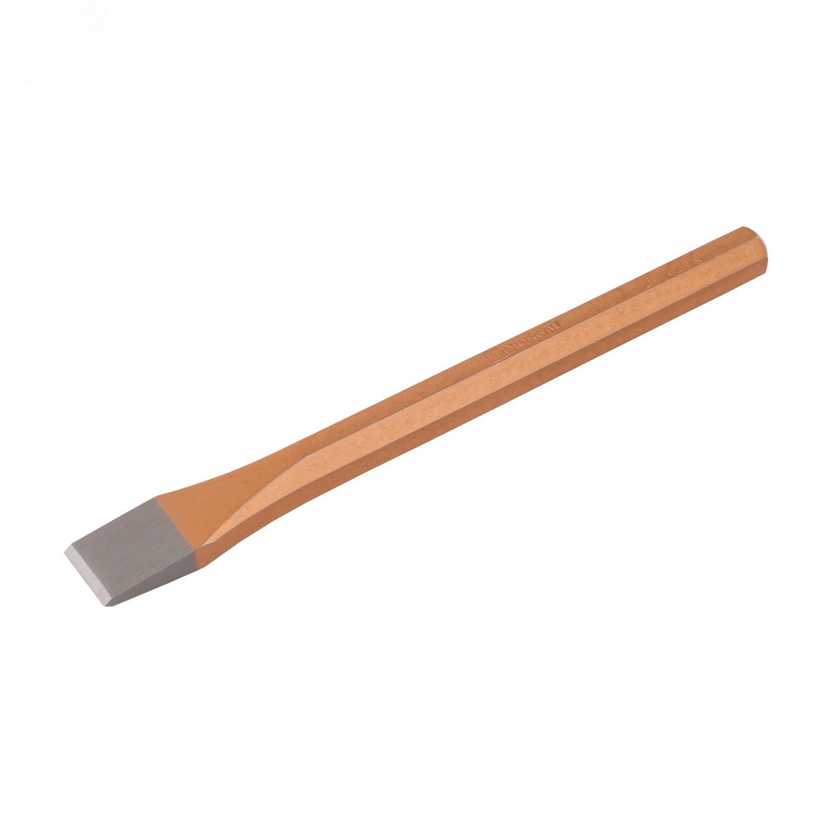 Изображение товара Зубило плоское с восьмигранной рукояткой 23x250 мм N97-23X250