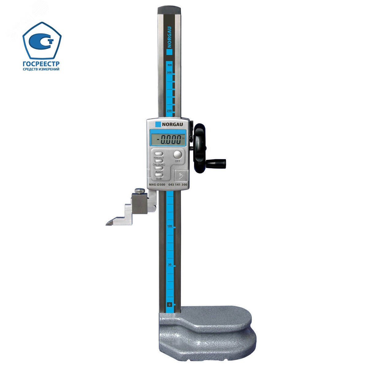 Изображение товара Цифровой штангенрейсмас 300 мм NHG-D300 от NORGAU высокой точности