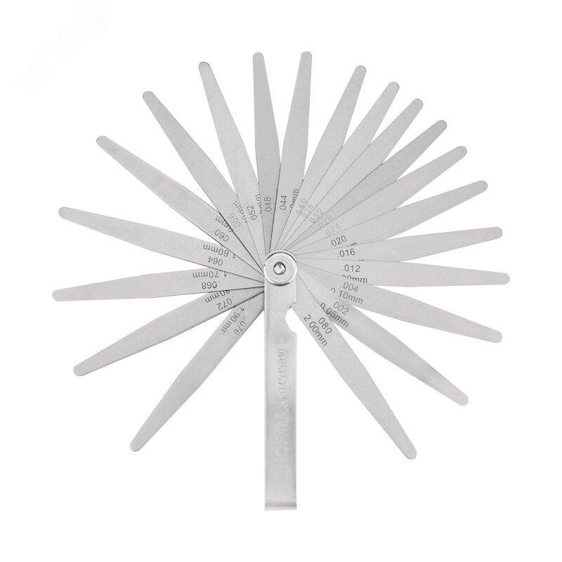 Изображение товара Набор щупов 0.05-2.00 мм (21 штука) (шт)