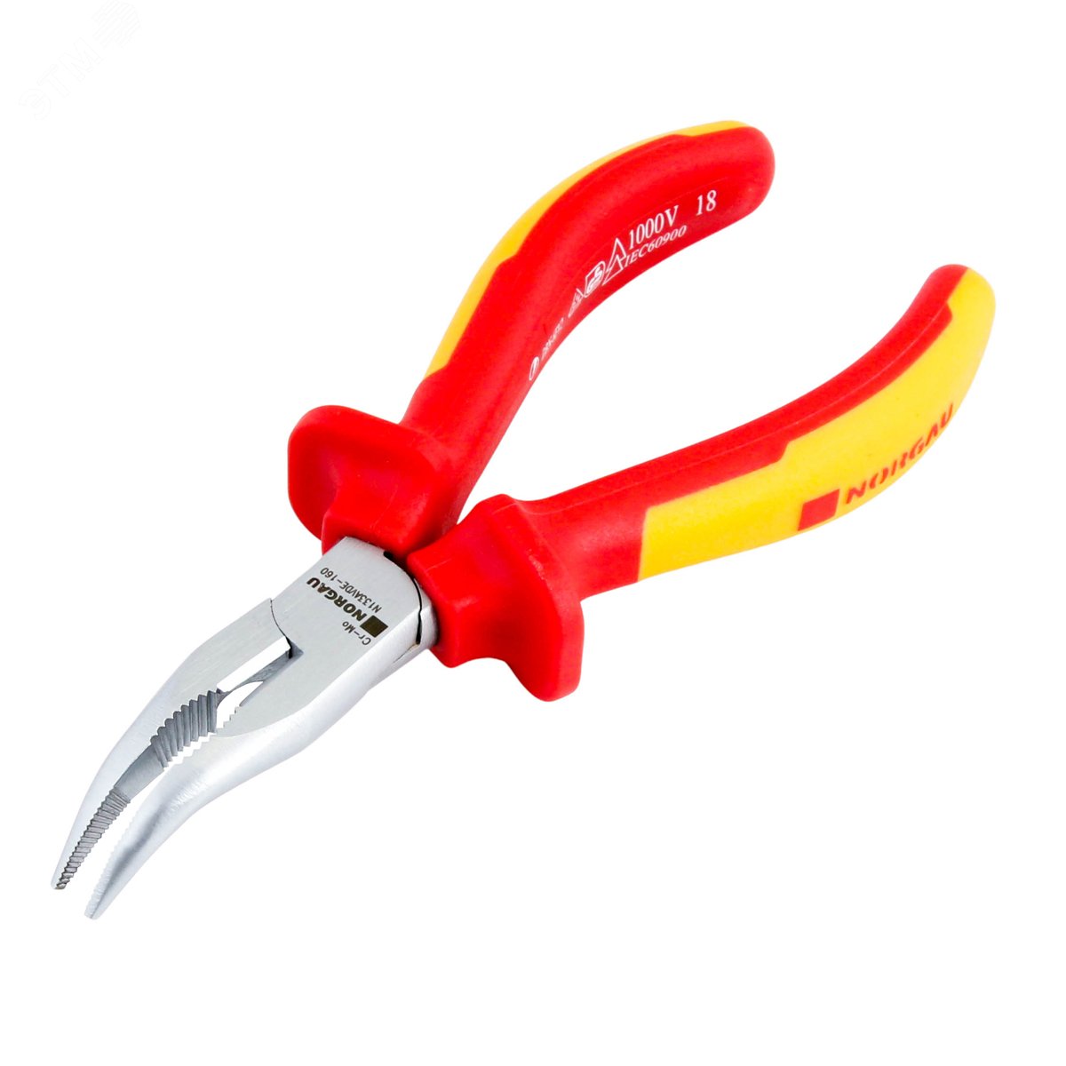 Изображение товара Утконосы диэлектрические изогнутые 45 град, 160 мм, N133A (шт)