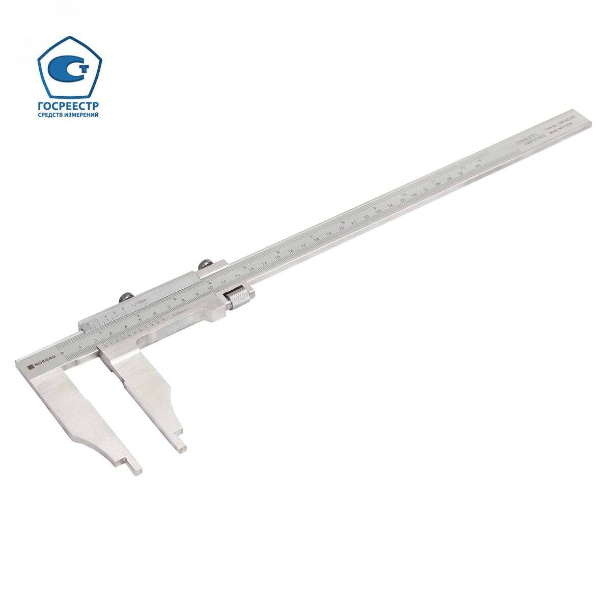 Изображение товара Штангенциркуль нониусный цеховой 0-300 мм NCV-3030 от NORGAU