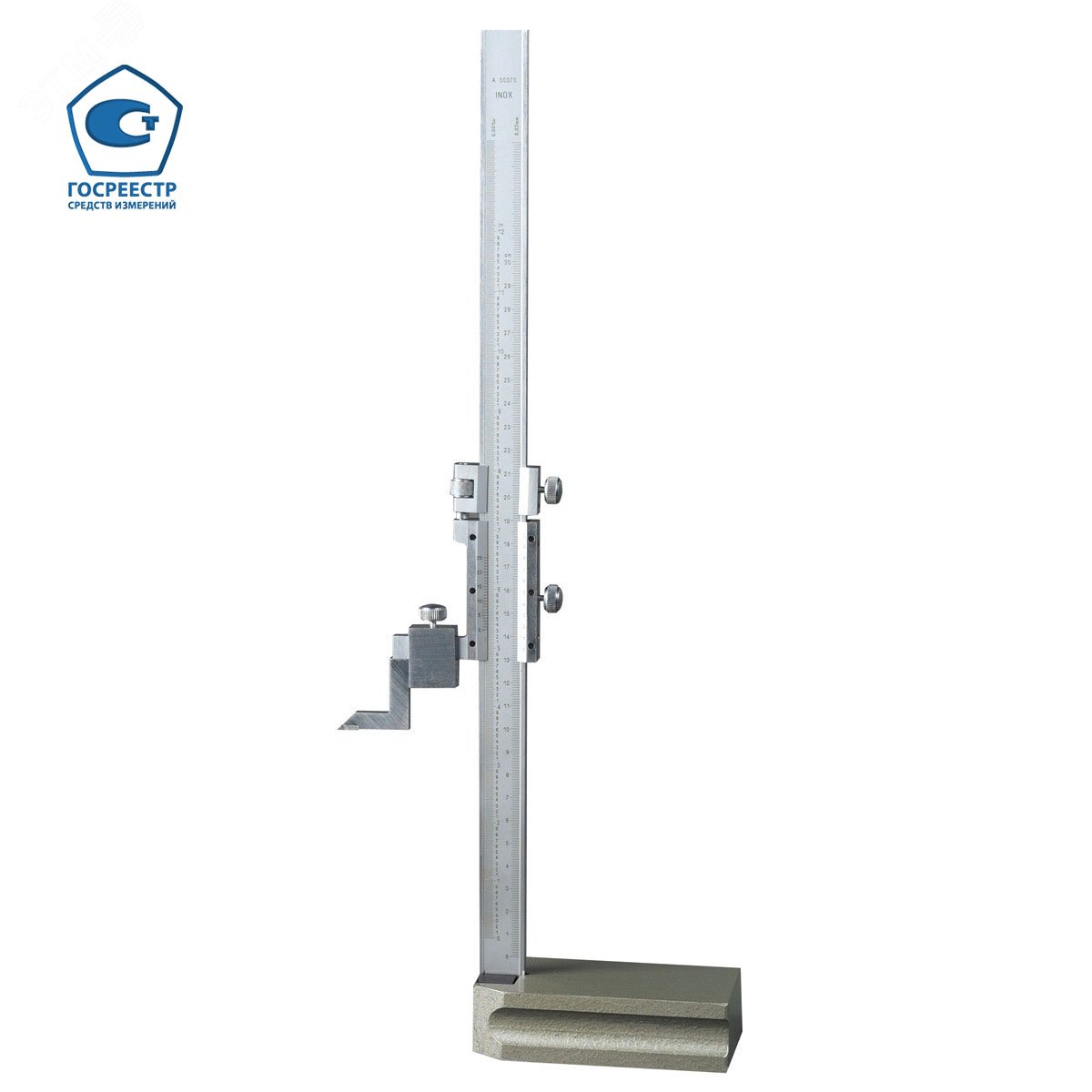 Изображение товара Штангенрейсмас нониусный 0-1000 мм NHG-V010 от NORGAU – точный профессиональный инструмент