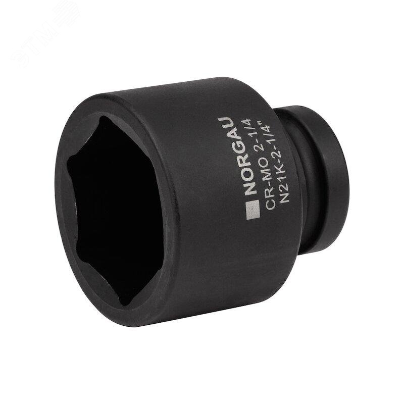 Изображение товара Головка торцевая ударная шестигранная 1 дюйм, 2.1/4 дюйм, N21K-2.1/4 (шт)