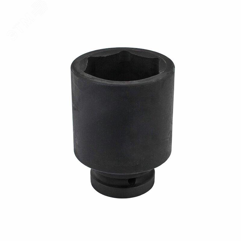 Изображение товара Головка ударная торцевая шестигранная удлиненная 1 дюйм, 75 мм, N21KL-75 (шт)