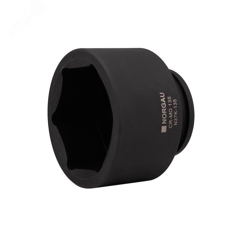 Изображение товара Головка торцевая ударная шестигранная 1.1/2 дюйм, 135 мм, N37K-135 (шт)