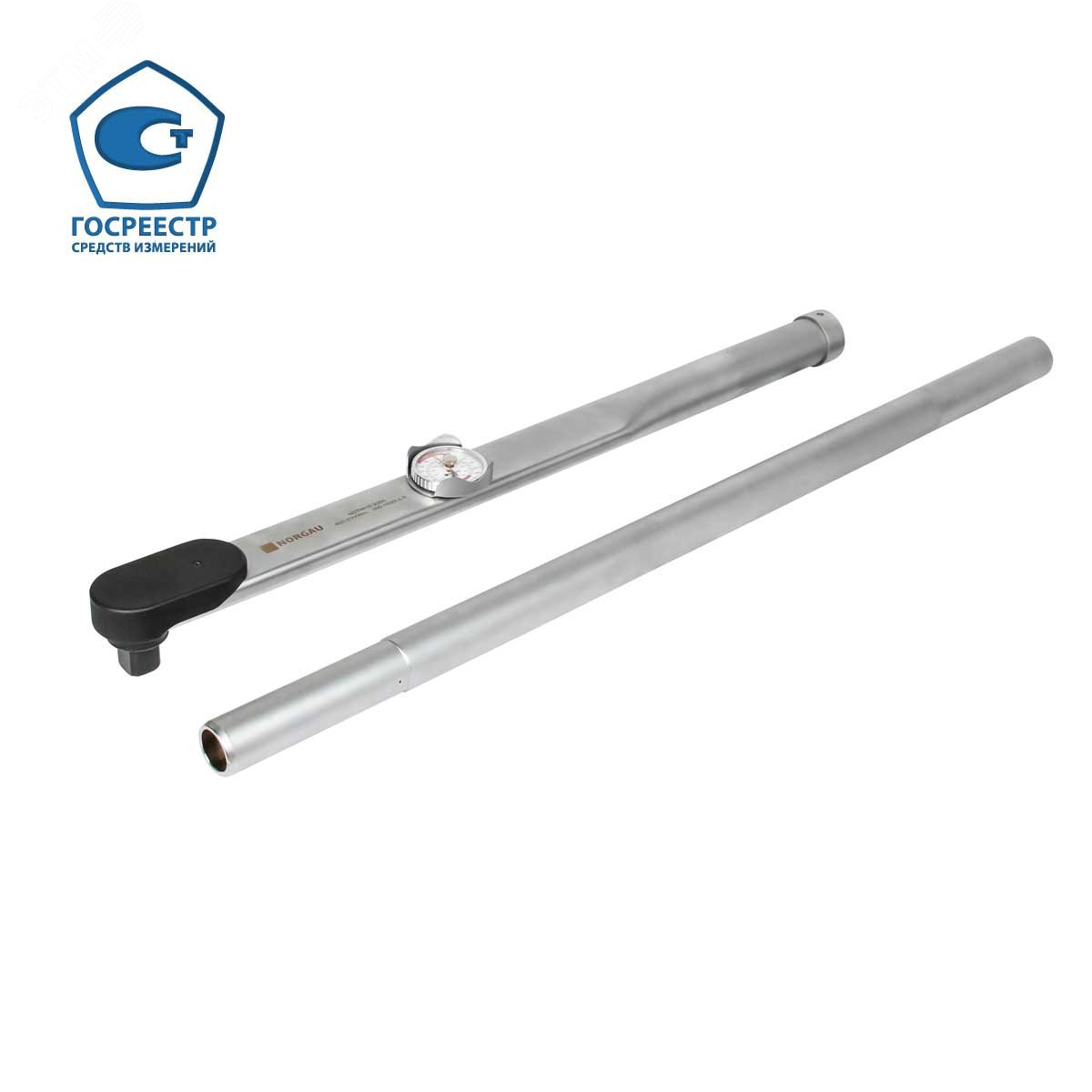 Изображение товара Ключ динамометрический стрелочный 1 дюйм, 400-2000 Нм, NDTW15-2000 (шт)