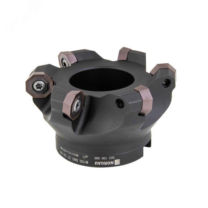 Изображение товара Фреза торцевая со сменными пластинами N100.D80.27.Z6.06 (шт)