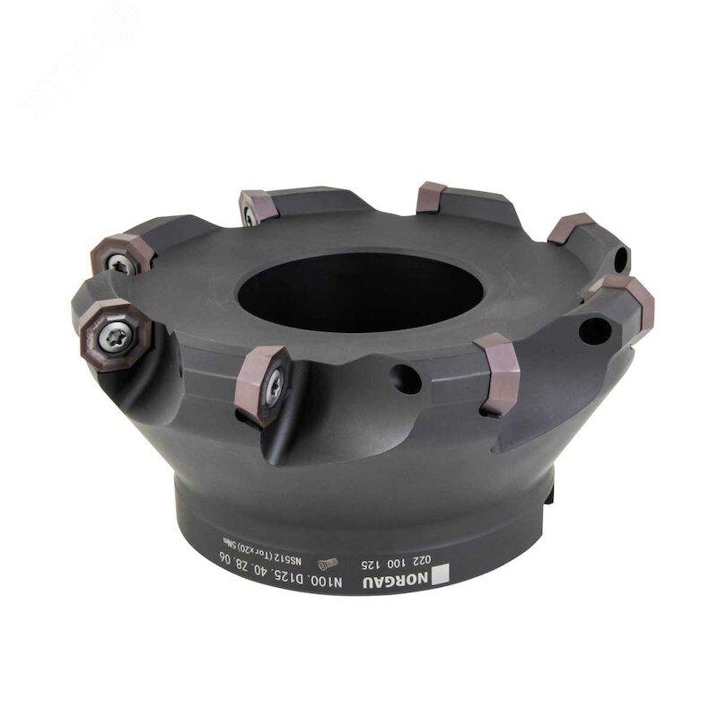 Изображение товара Фреза торцевая со сменными пластинами N100.D125.40.Z8.06 (шт)