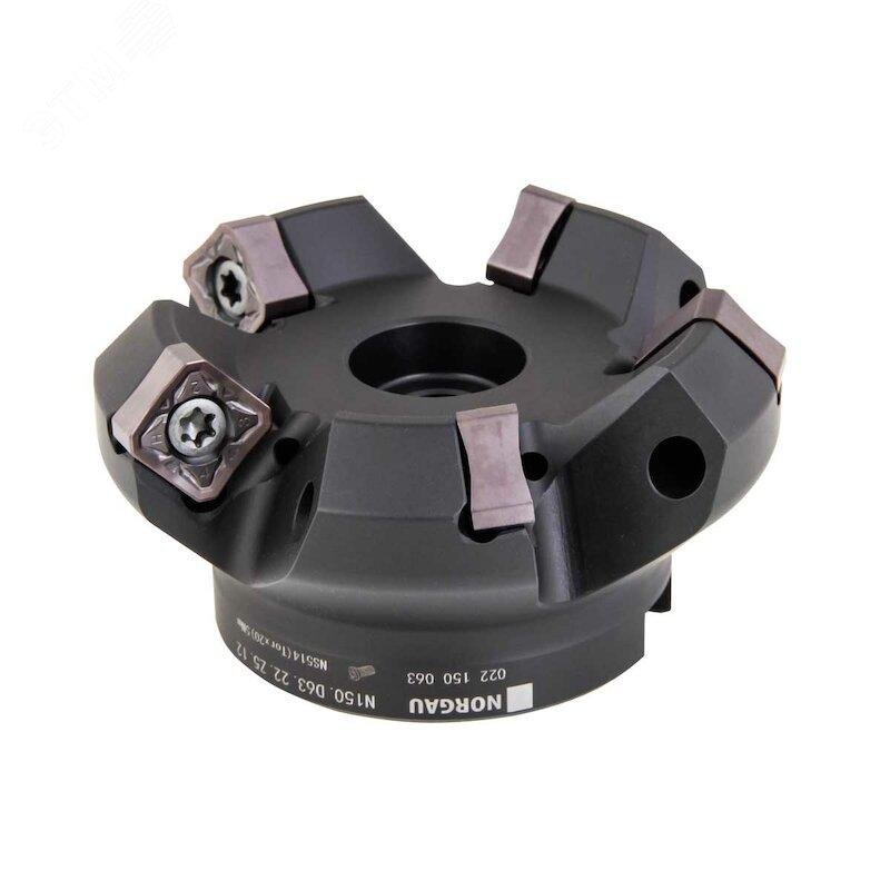 Изображение товара Фреза торцевая со сменными пластинами N150.D63.22.Z5.12 (шт)