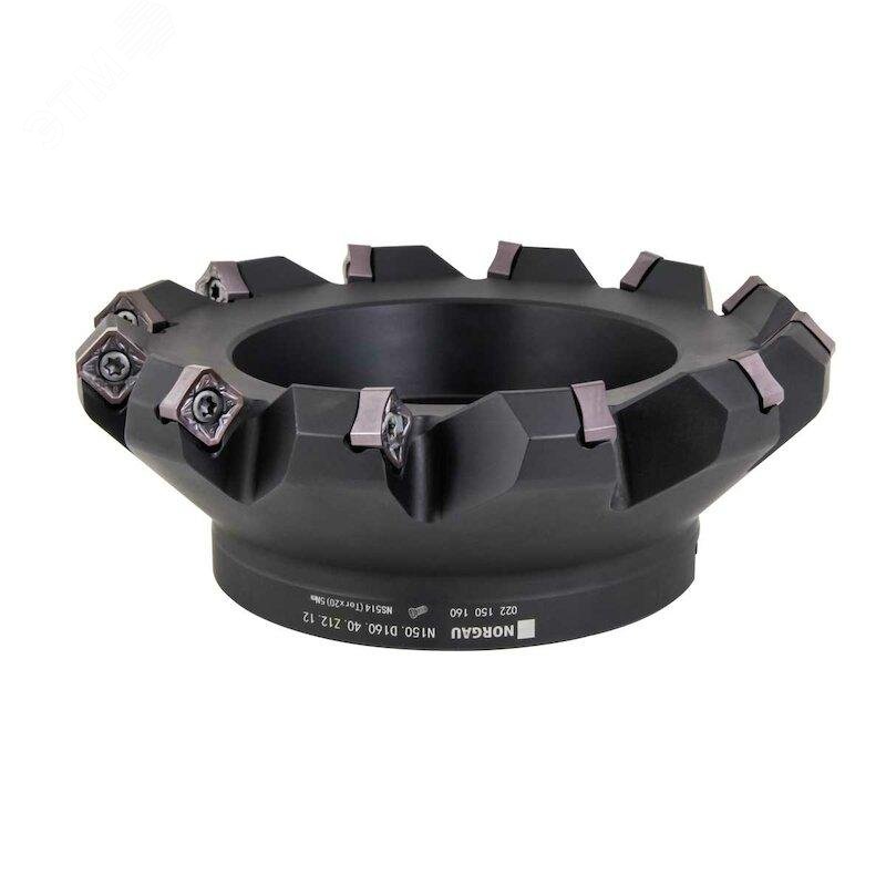 Изображение товара Фреза торцевая со сменными пластинами N150.D160.40.Z12.12 (шт)