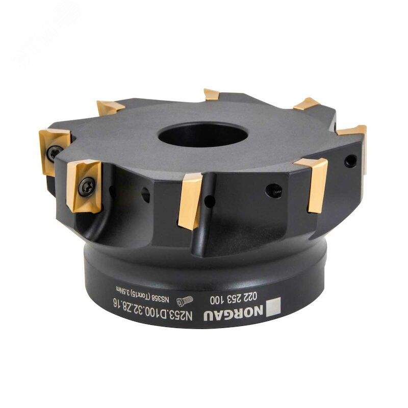 Изображение товара Фреза торцевая со сменными пластинами N253.D100.32.Z8.16 (шт)