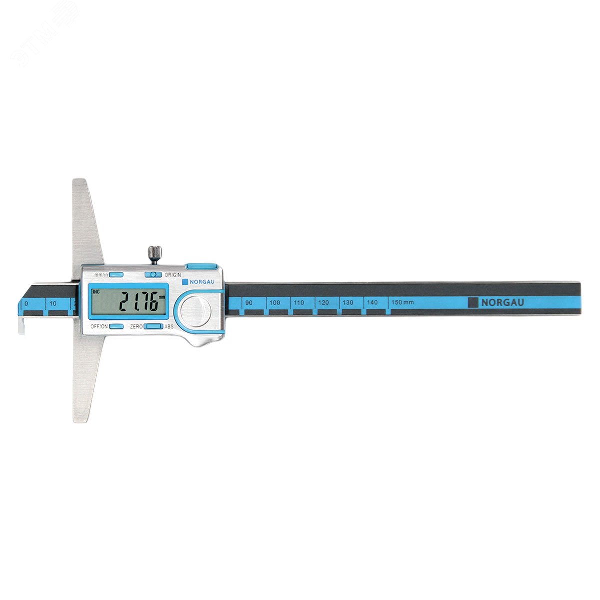 Изображение товара Цифровой штангенглубиномер NORGAU NDD-H 0-150 мм для точных измерений