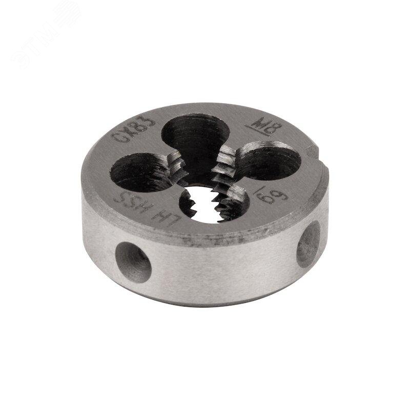 Изображение товара Плашка левого вращения по металлу M8х1.25 мм, HSS (шт)