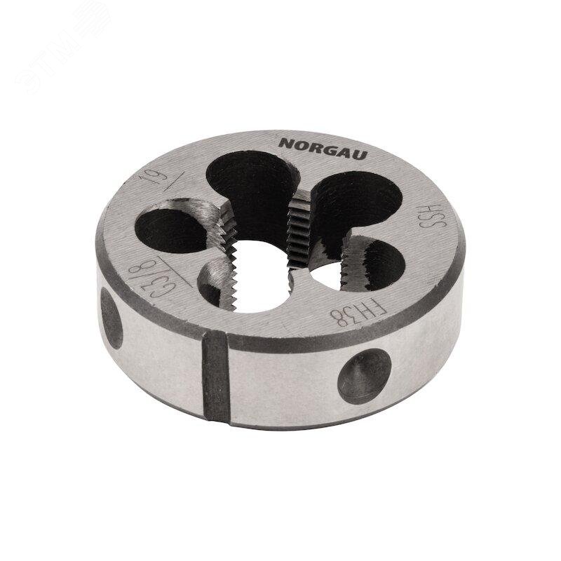 Изображение товара Плашка дюймовая по металлу G 3/8, HSS (шт)