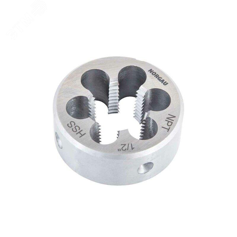 Изображение товара Плашка круглая по металлу HSS NPT 1/4x18, Form B (шт)