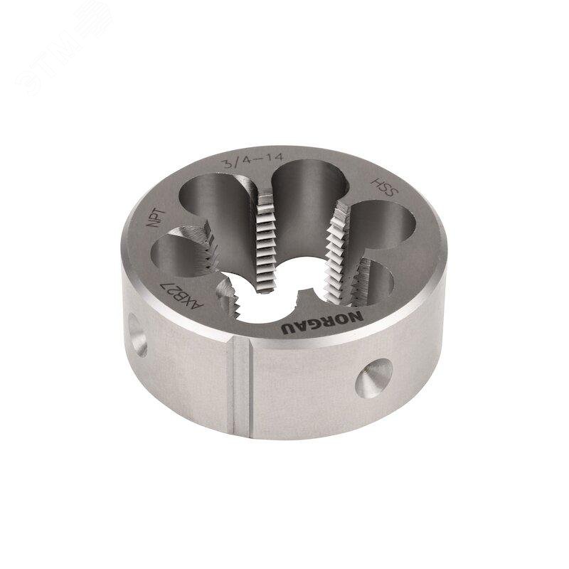 Изображение товара Плашка круглая по металлу HSS NPT 3/4x14, Form B (шт)
