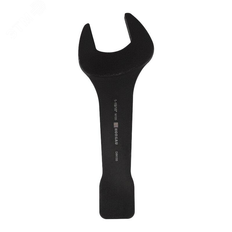 Изображение товара Ключ гаечный рожковый ударный 1.15/16 дюйм, 281 мм, N133-1.15/16 (шт)