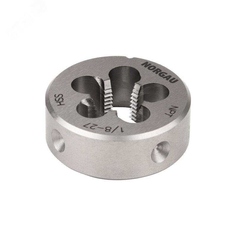 Изображение товара Плашка круглая по металлу HSS NPT 1/8x27, Form B (шт)