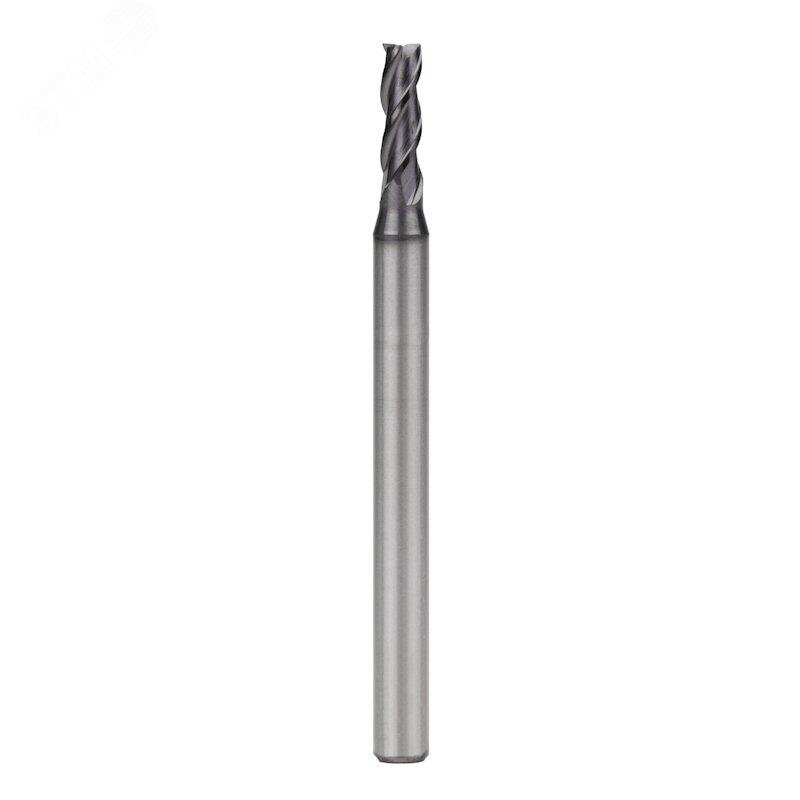 Изображение товара Фреза концевая универсальная по металлу 3 мм, Z3, VHM/AlCrSiN (шт)