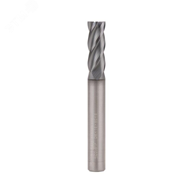 Изображение товара Фреза концевая универсальная по металлу 6х50 мм, Z4, VHM/AlCrSiN (шт)