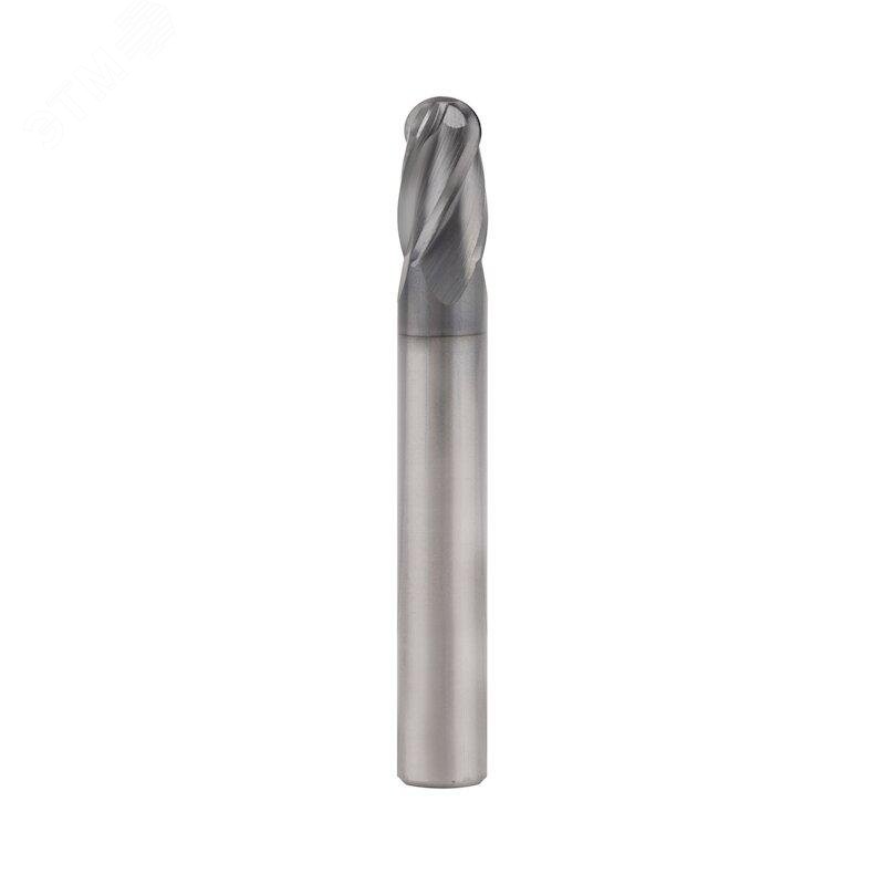 Изображение товара Фреза концевая сферическая 8 мм, Z4, VHM/AlCrSiN (шт)