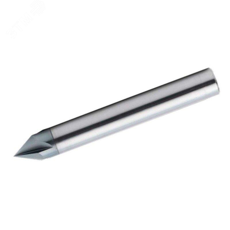 Изображение товара Фреза фасочная твердосплавная 60 град, 8 мм, Z4, VHM/AlCrSiN (шт)