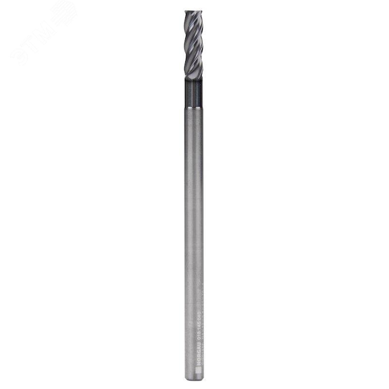 Изображение товара Фреза концевая твердосплавная удлиненная 4 мм, Z4, VHM/AlCrSiN (шт)