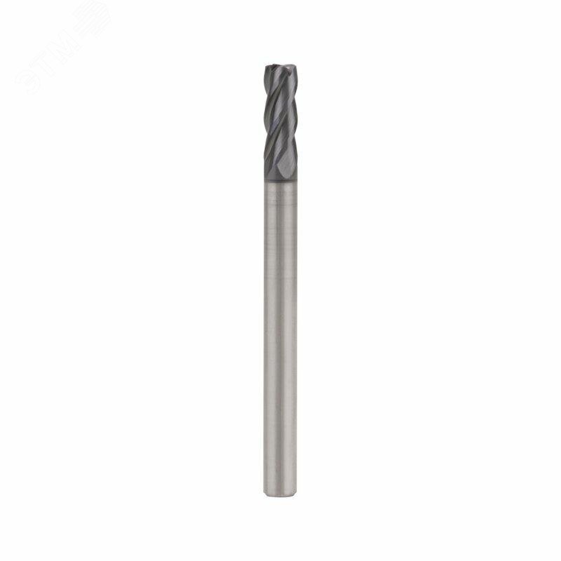 Изображение товара Фреза концевая радиусная по металлу 2 мм, Z4, VHM/TIALN (шт)