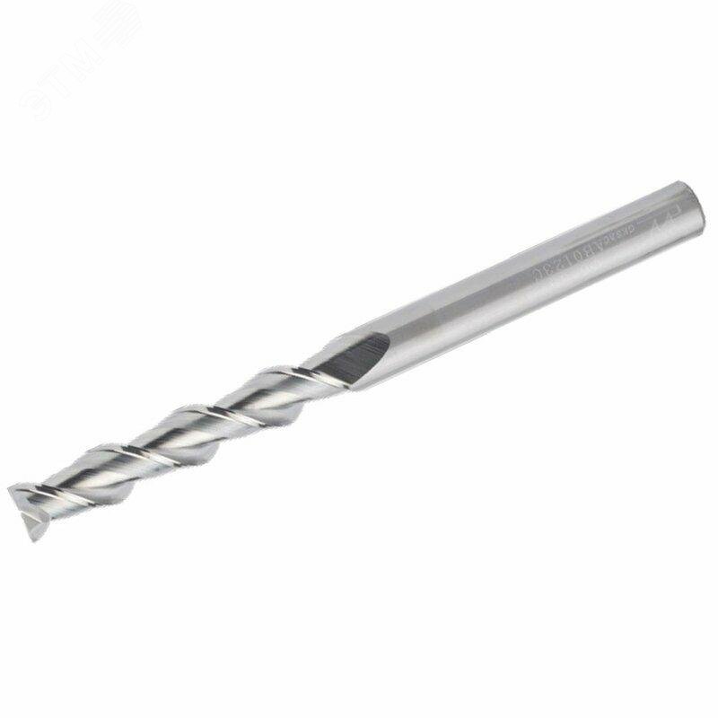 Изображение товара Фреза концевая с удлинненной режущей частью 12 мм, Z2, VHM (шт)