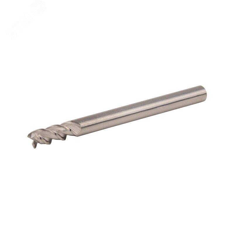 Изображение товара Фреза концевая высокопроизводительная по металлу 4 мм, Z3, VHM (шт)