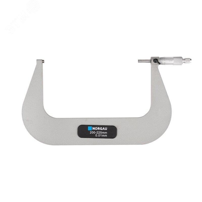 Изображение товара Микрометр NORGAU NM-225 200-225 мм 0.01 мм точность для профессионалов