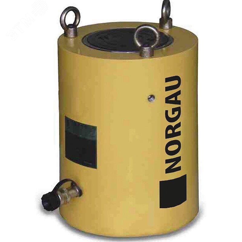 Изображение товара Цилиндр гидравлический мощный одностороннего действия 100 тонн, ход штока 300 мм, NCGS50-300 (шт)