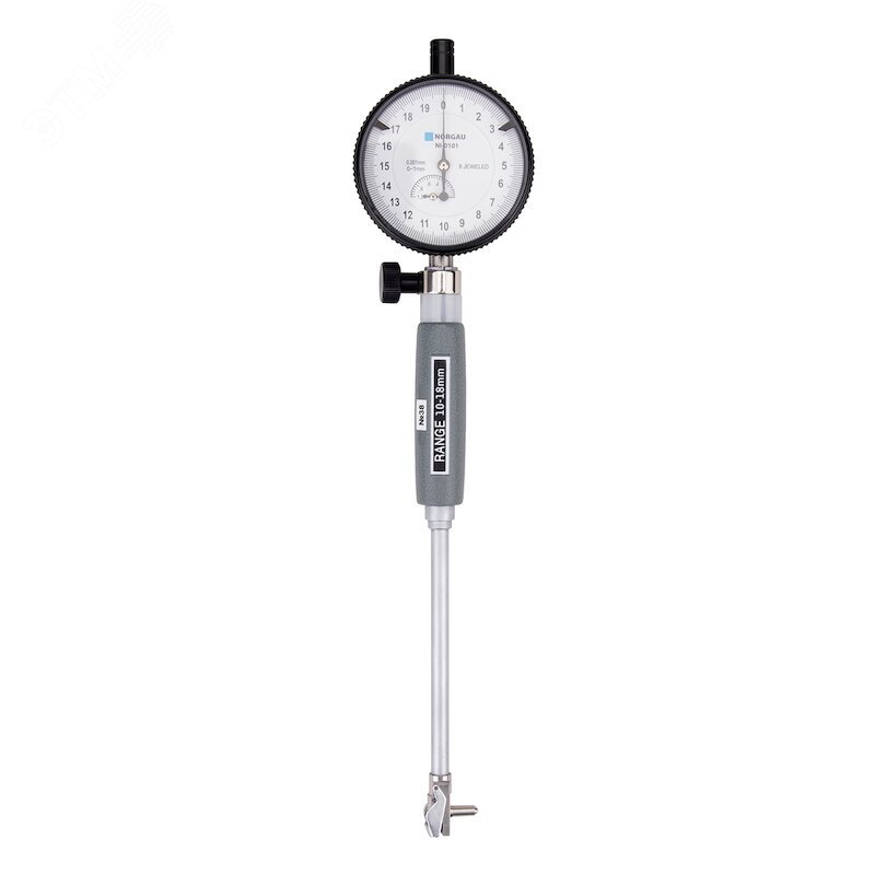Изображение товара Нутромер индикаторный 10-18 мм 0.001 мм NBG-1801 NORGAU