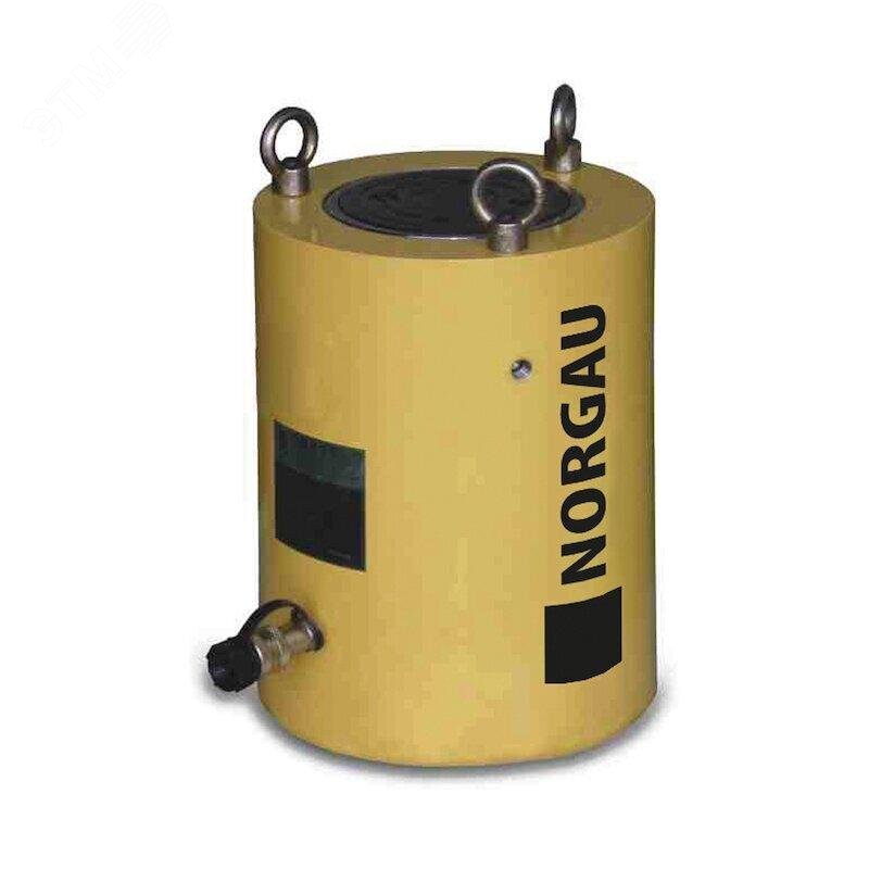 Изображение товара Цилиндр гидравлический мощный одностороннего действия 150 тонн, ход штока 50 мм, NCGS150-50 (шт)