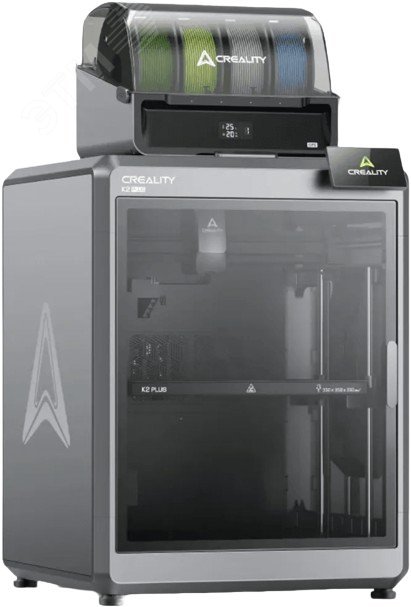 Изображение товара Принтер 3D печати K2 PLUS COMBO, FDM, размер печати 350x350x350 мм., 600 мм/с (шт)