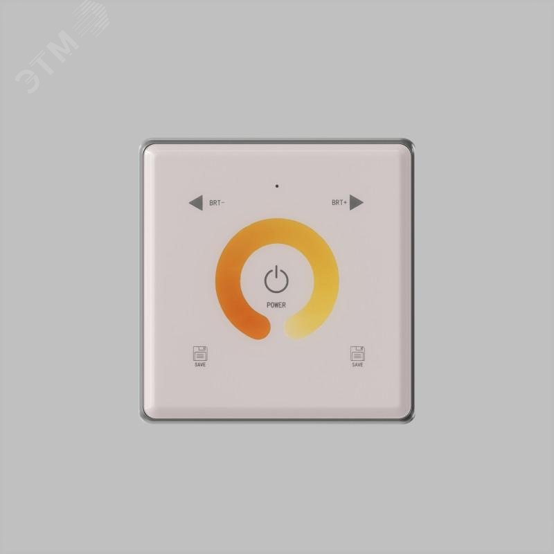 Изображение товара Настенная панель управления DENKIRS DK7200-WH для трековой системы SMART