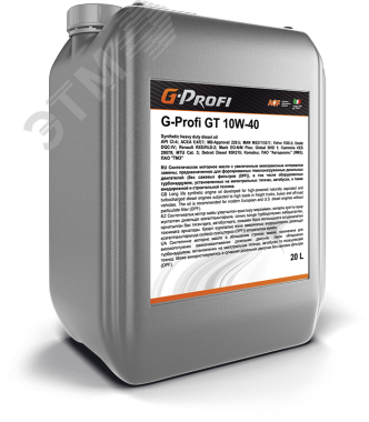 Изображение товара Масло моторное G-Profi GT 10W-40 API CI-4, ACEA E4/E7, 20 л (шт)