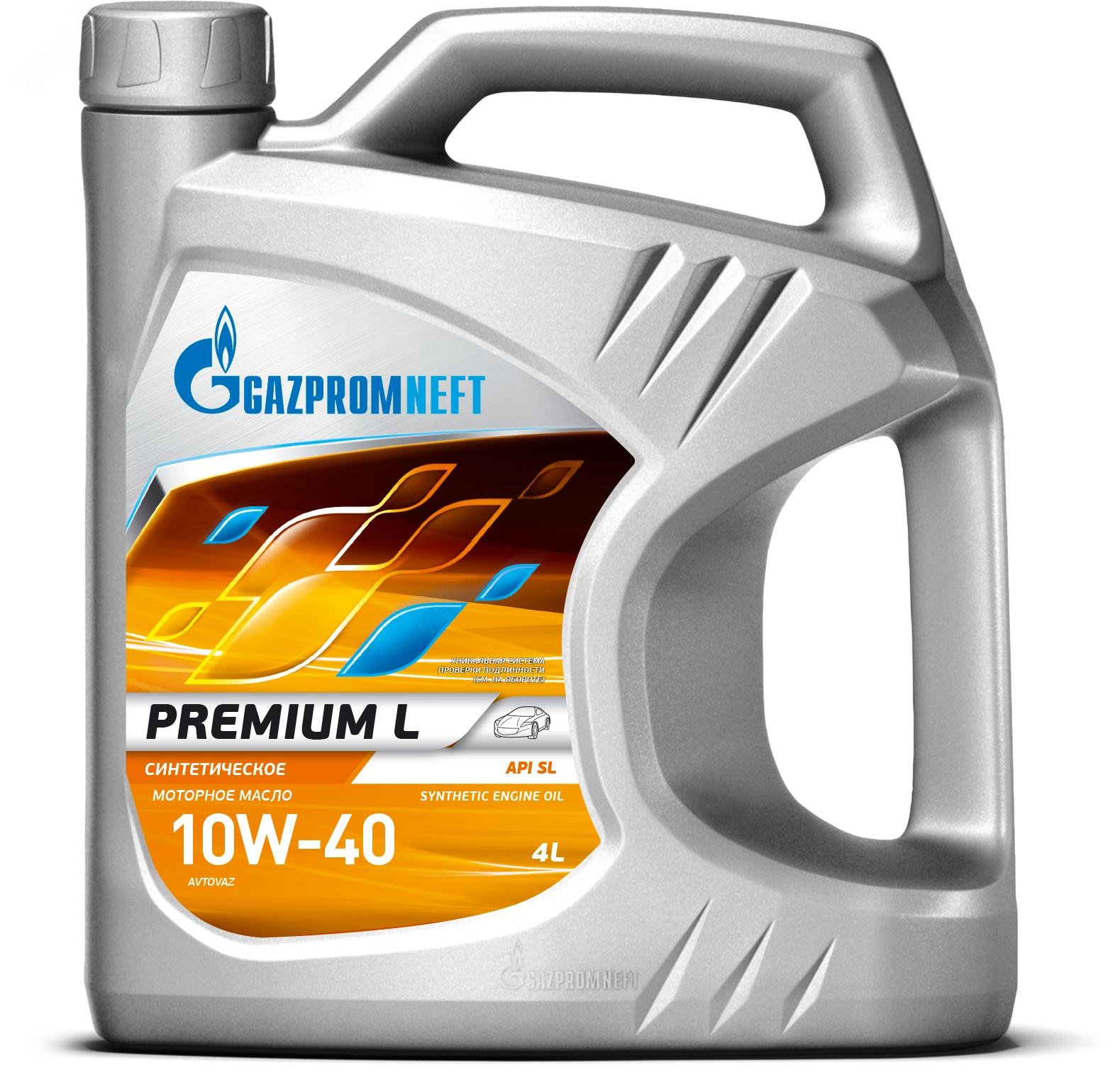 Изображение товара Масло моторное Gazpromneft Premium L 10W-40 API SL/CF, ACEA A3/B3 (4 л) (шт) Изображение товара Масло моторное Gazpromneft Premium L 10W-40 API SL/CF, ACEA A3/B3 (4 л) (шт)